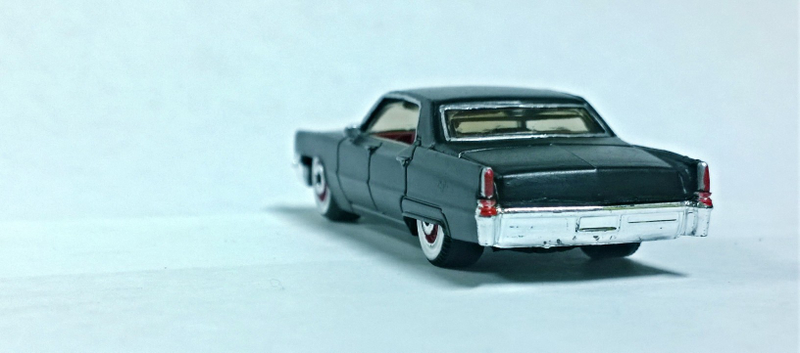 Illustration for article titled Simple CUSTOM Matchbox 69 Caddy sedan!!